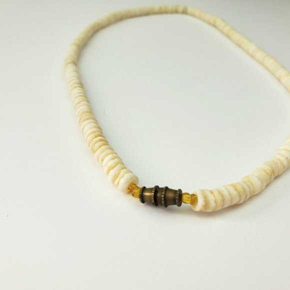 Vintage Puka Shell Necklace - Picture 3 of 5